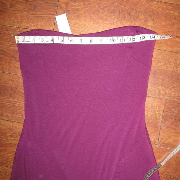 O.FINE Reversible Purple Stretch Dress - Picture 6 of 8